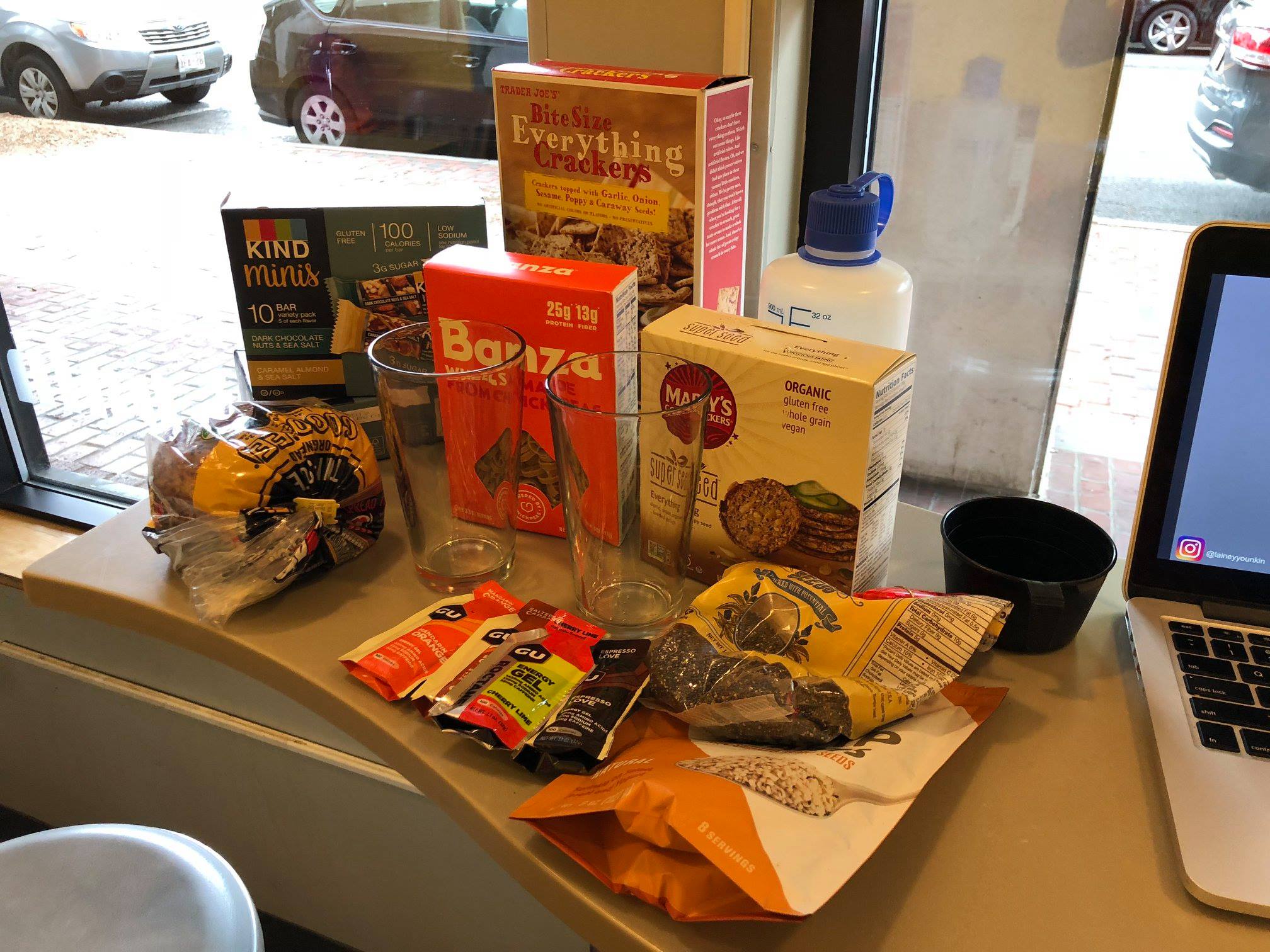 GU energy gels closeup