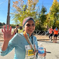 Four women at Baystate race